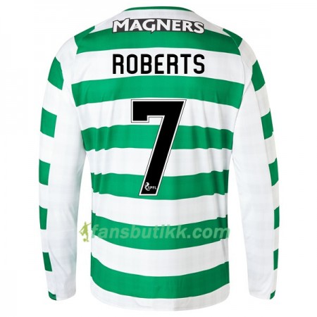 Fotballdrakt Celtic FC Roberts 7 Hjemmetrøye 2018-2019 Langermet